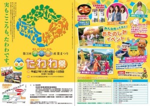 たわわ祭2015のパンフレット